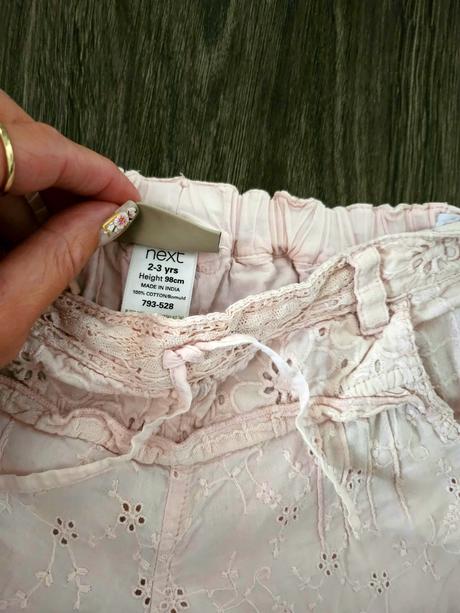 Čipkované 3/4, next,98