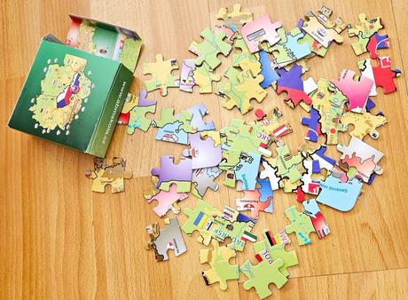 Puzzle ceskoslovensko, 29x20 cm, 