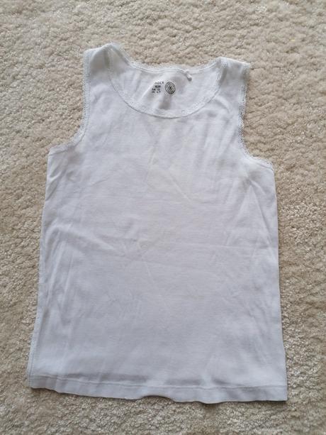 Tielkove tricko s čipkou, lindex,122