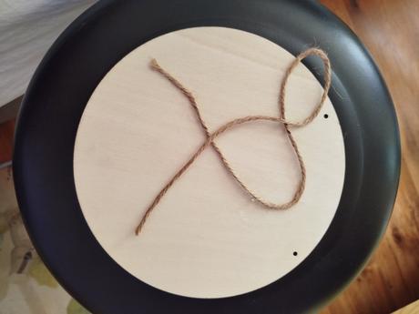 Drevená dekorácia na veľkú noc, 