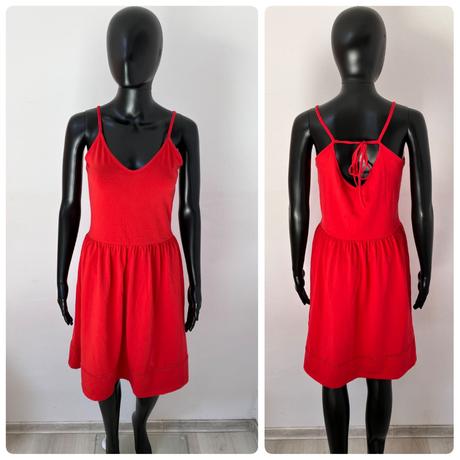 Dámske červené letné šaty only (m), only,m