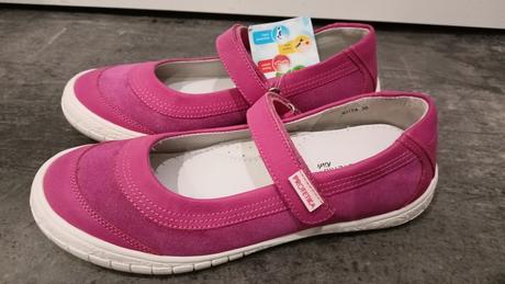 Kožené baleríny, protetika,36