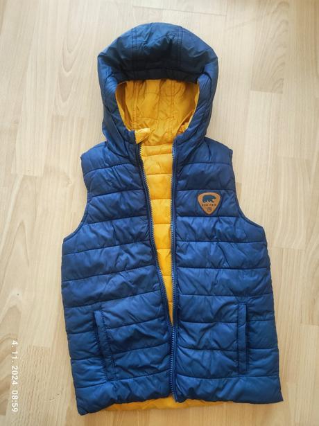 Obojstranná vesta pre chlapca 122, 122