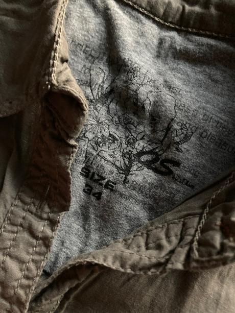 Khaki košeľa s.oliver xs, s.oliver,xs