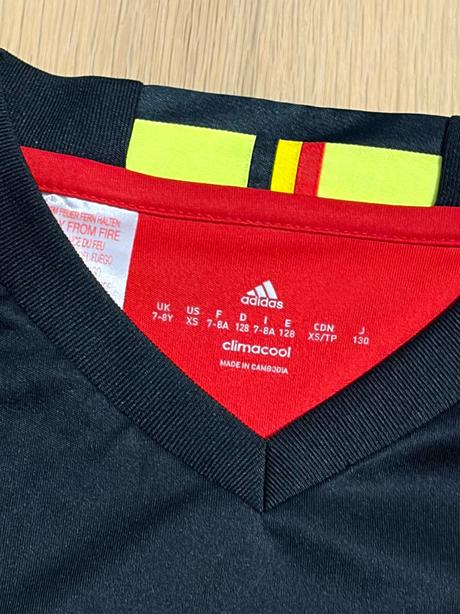 Futbalový dres belgium, adidas,128