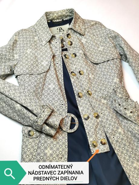 Margit brandt - elegantný trenčot, s