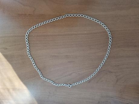 Strieborná retiazka - 51 cm, 