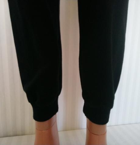 Dámske čierne tepláky, boohoo, s/m, m
