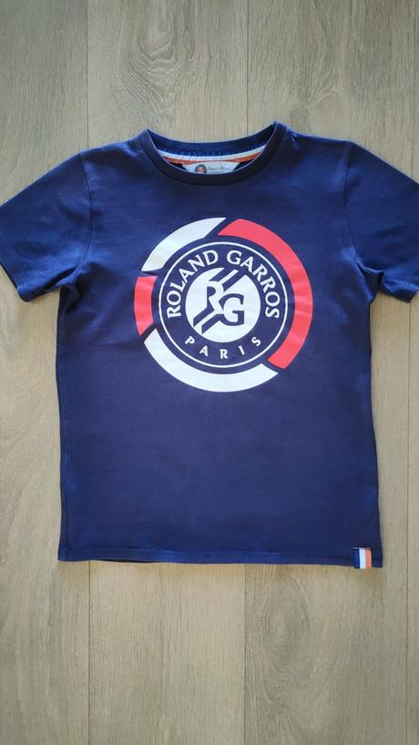 Detské tričko rolland garros, 9-10 r., veľ.140, 140