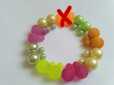 8 kusov obojstranných náušníc, 