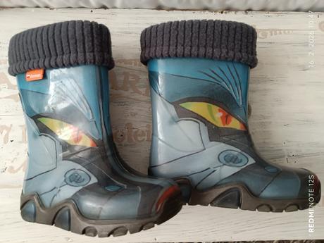 Prechodné gumené čižmy, demar,24