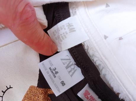 Predám komplet súprava h&m+ zara tričko, h&m,68