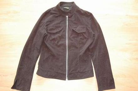 Cierna bundicka na zips, m