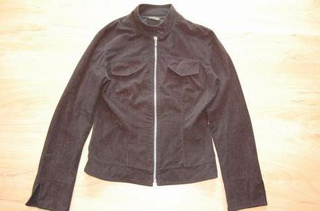 Cierna bundicka na zips, m