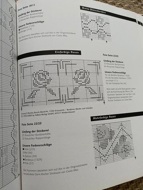 Krásna kniha výšiviek aj s predlohami, 