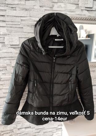 Štýlová dámska bunda na zimu s/m, s