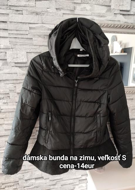 Štýlová dámska bunda na zimu s/m, s