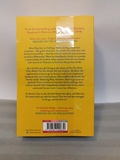 Helen hoang - the kiss quotient set nau23, 