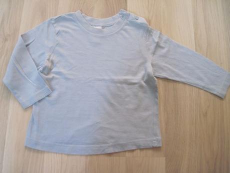 Nátelník - tričko s dlhým rukávom, tesco,92