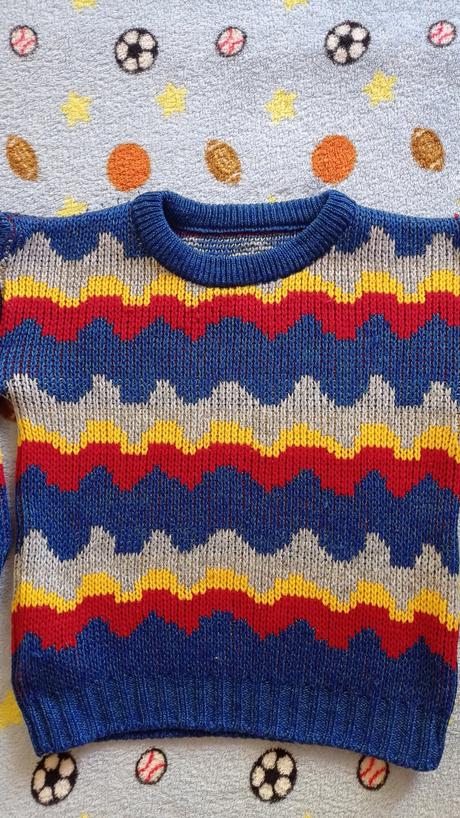 Retro vintage detsky sveter, st michael,104