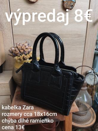 Dámska malá štýlová kabelka zara, zara