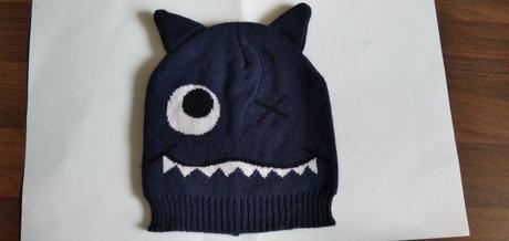 Tmavomodrá čiapka s očkom, kik,116