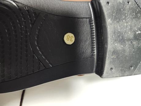 Kožené topánky do obleku, 38