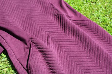 Slivkové oversized šaty, reserved,m