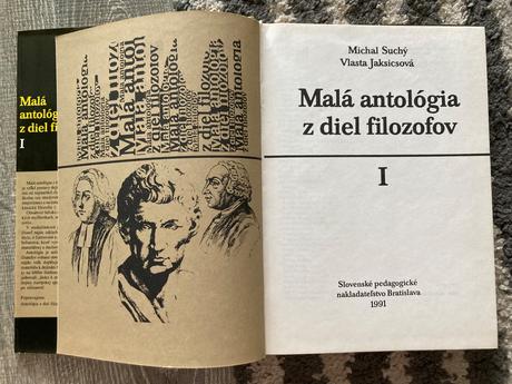 Malá antológia z diel filozofov i.-prvé vyd.1991, 
