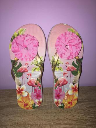 Flamingové žabky od george, veľ. 37, george,37