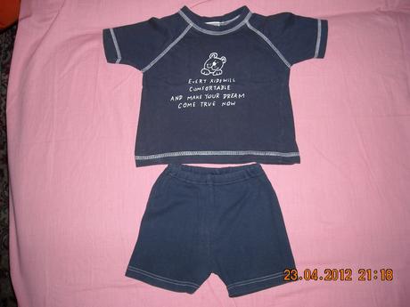 Tričko+kraťasy, 74