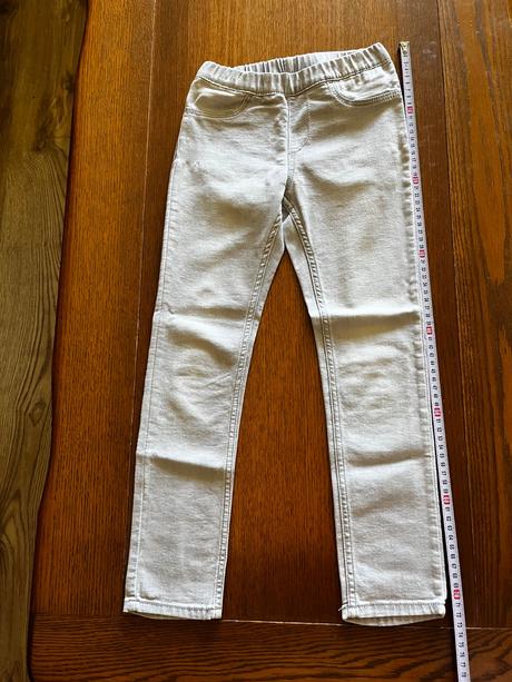 Riflové pohodlné jegginsy, h&m,122