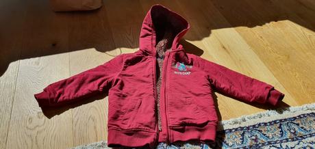 Hruba zateplena mikina, lupilu,110