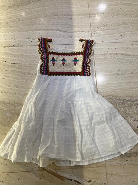 Dievčenské letné saty, zara,128