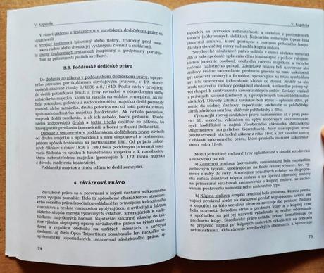 Predám  učebnicu - dejiny štátu a práva na území s, 