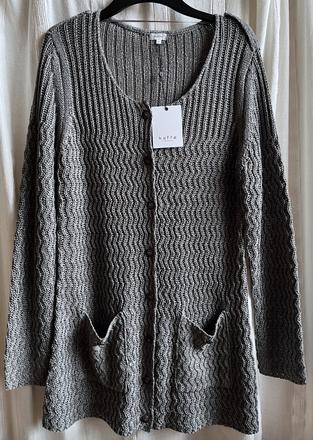 Kaffe dlhší kardigan vel.m, m