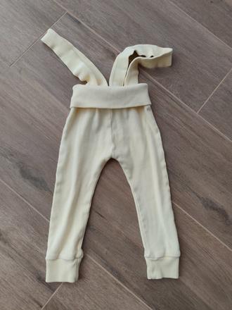 Legíny na traky handmade vanilkové, 92