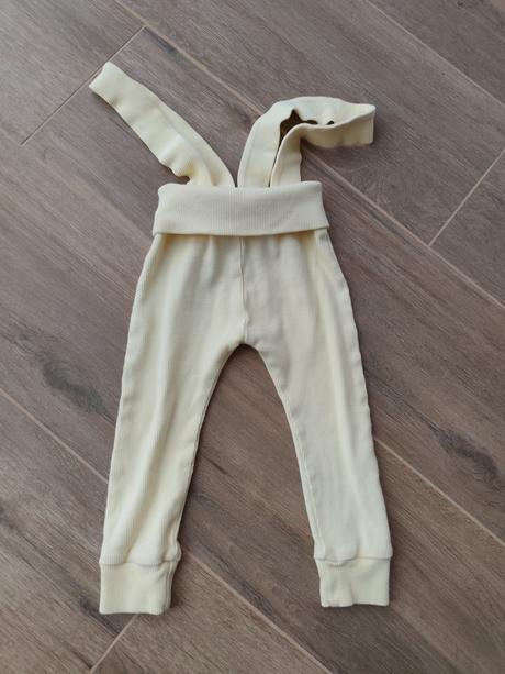 Legíny na traky handmade vanilkové, 92