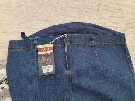 Riflové nohavice, s