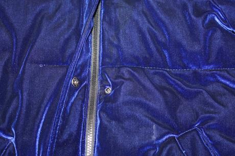 Prešívaná zamatová bunda cropp v. m, m