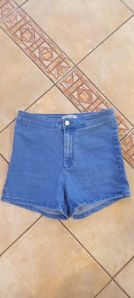 Riflové dámske kraťasy, 38