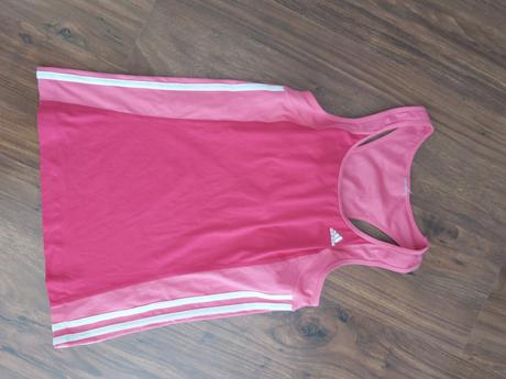 Ružové tielko, adidas,38