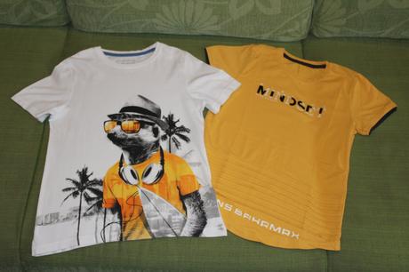 Suprácke tričká, c&a,134