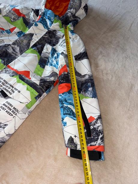 Oteplovačky + bunda 128, reserved,128