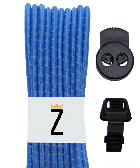 Zaviažto - rýchlozaväzovacie šnúrky modré, 