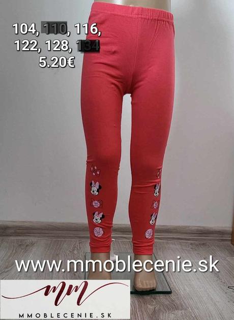 Legíny minnie, disney,104 / 116 / 122 / 128
