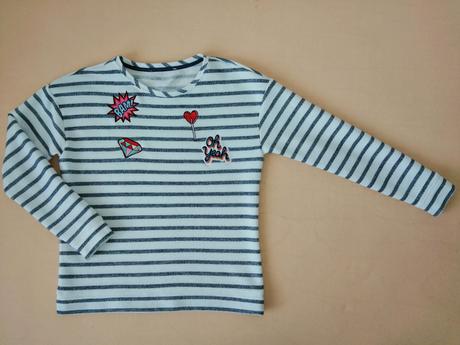 Pekná dievčenská mikinka, h&m,152