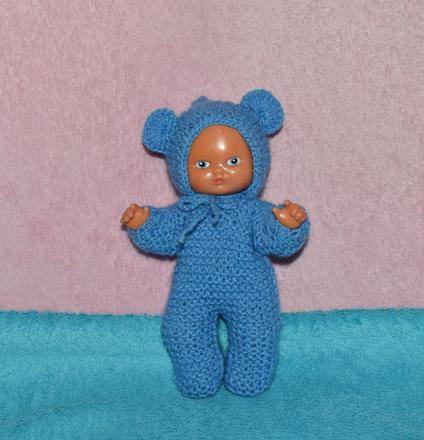 Retro bábika adam gumotex, 