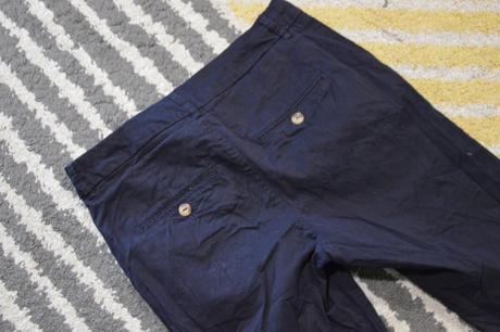 Čierne nohavice, h&m,36