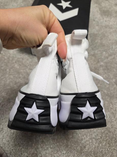 Biele štýlove tenisky, converse,37